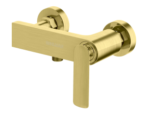 Kohlman EXPERIENCE Gold Bateria natryskowa ścienna złoto szczotkowane