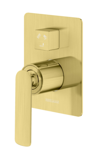PROMOCJA Kohlman Experience Gold Bateria wannowa podtynkowa 3 wyjścia
wody złoto szczotkowane | QW211EGDB