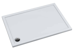 Schedline Sharper Brodzik prostokątny akrylowy 80x140 cm biały