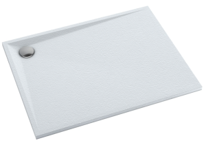 Schedline Libra White Stone Brodzik kompozytowy prostokątny 90x120 cm biały kamień