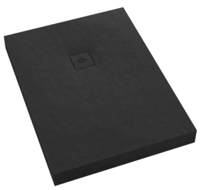 Schedline NonLimits Black Stone Brodzik akrylowy 90x180 cm czarny kamień