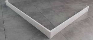 Ronal - Sanswiss Obudowa brodzika prostokątnego 70x100 cm 2/narożnik biała