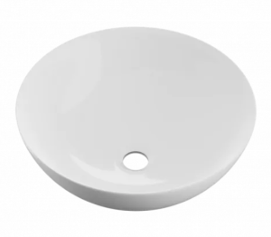 PROMOCJA Excellent Luqa Umywalka nablatowa 40 cm biały połysk