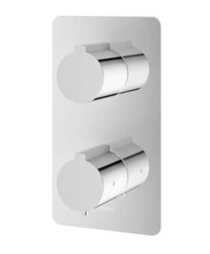 PROMOCJA Kohlman EXPERIENCE bateria wannowa termostatyczna 2 wyjścia
wody chrom | QW432E