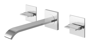 Kohlman Axis Bateria umywalkowa podtynkowa chrom