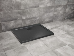 PROMOCJA Radaway Doros D Stone Brodzik prostokątny 130x90 cm czarny