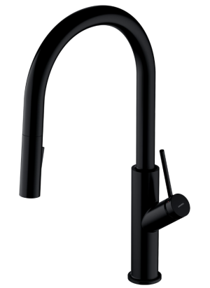 Omnires Bend Bateria kuchenna czarna