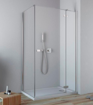 PROMOCJA Radaway Fuenta KDJ Kabina prysznicowa 90x90 drzwi prawe chrom