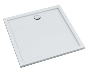 Schedline Sharper Brodzik akrylowy 90x90x4,5 cm biały