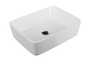 PROMOCJA Excellent Forka 2.0 umywalka nablatowa 48x37 cm prostokątna, biały połysk