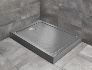 PROMOCJA Radaway Doros F Compact brodzik 160x80 prostokątny Stone Antracyt