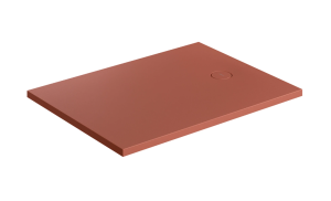 Omnires AQUAROCK M+ Brodzik kompozytowy 80x120 cm terracotta mat