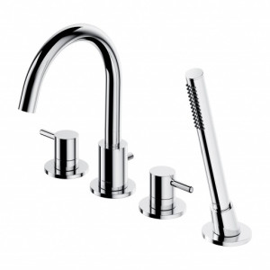 Omnires Y Bateria wannowa 4-otworowa chrom