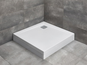 PROMOCJA Radway Argos C Brodzik prysznicowy 90x90 cm z nóżkami i obudową