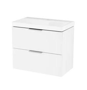 PROMOCJA Excellent Blanko Szafka pod umywalkę 65x37cm biały połysk