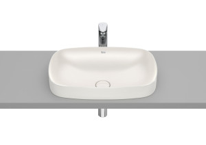 Roca Inspira Soft umywalka 55x37 cm blatowa beżowy