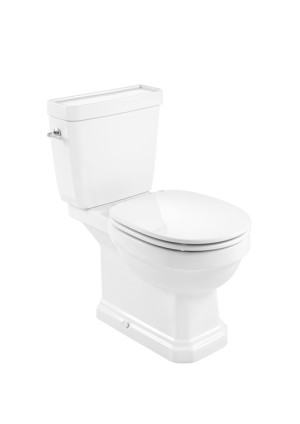 Roca Carmen miska WC kompaktowa Rimless biała