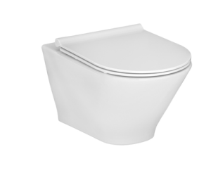 Roca Gap Round Miska WC wisząca Rimless z deską wolnoopadajacą slim