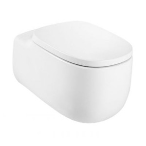 Roca Beyond miska WC wisząca Rimless biała