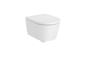 Roca Inspira Round Miska WC Rimless Compact beżowy