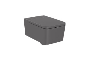 Roca Inspira Square Rimless muszla podwieszana onyks