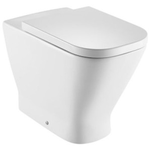 Roca Gap miska WC stojąca Rimless biała