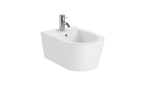 Roca Inspira Round Bidet podwieszany biały mat