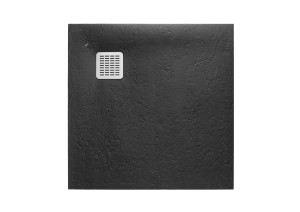 Roca Terran Brodzik kompozytowy 90x90 cm szary łupek