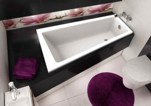 PROMOCJA Excellent Ava Side wanna narożna asymetryczna 150x80,5 cm lewa