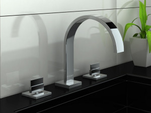 Kohlman Axis Bateria umywalkowa