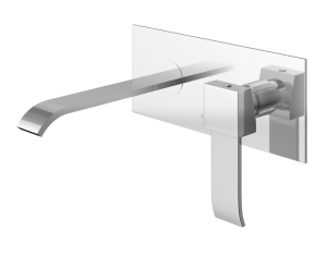 Kohlman Axis Bateria umywalkowa chrom