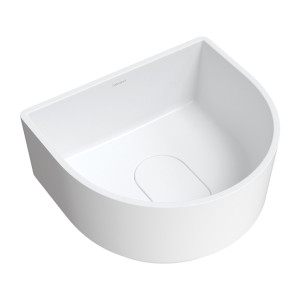 Omnires Cadence M+ Umywalka nablatowa 42x37 cm biały mat