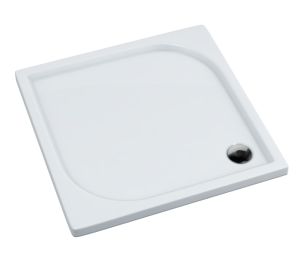 Schedline Canes Brodzik kwadratowy 90x90 cm wys.5 cm biały