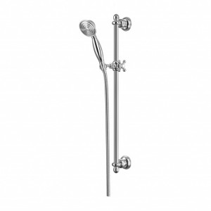 Omnires Art Deco Zestaw prysznicowy suwany chrom