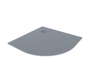 PROMOCJA Excellent Arda Brodzik kompozytowy 90x90 cm półokrągły beton