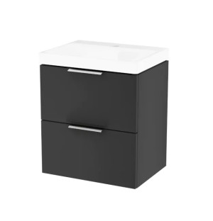 PROMOCJA Excellent Blanko Szafka pod umywalkę 49x37cm czarny soft