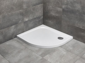 PROMOCJA Radaway DELOS E Brodzik asymetryczny 90x80 cm lewy