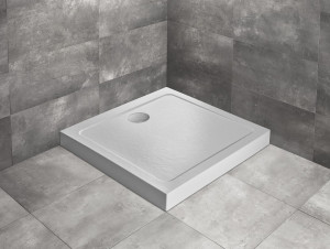 PROMOCJA Radaway Doros C Compact Stone Brodzik kwadratowy z obudową 100x100 cm biały