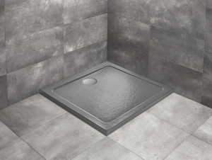 PROMOCJA Radaway Doros C Stone Brodzik kwadratowy 100x100 cm antracyt