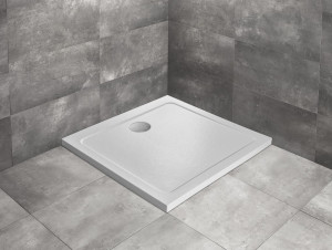 PROMOCJA Radaway Doros C Stone Brodzik kwadratowy 80x80 cm biały