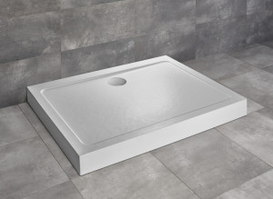 PROMOCJA Radaway Doros D Compact Stone Brodzik prostokątny z obudową 120x90 cm biały