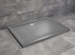 PROMOCJA Radaway Doros D Stone Brodzik prostokątny 110x90 cm antracyt