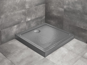 PROMOCJA Radaway Doros C Compact Stone brodzik kwadratowy 90x90x11,5 cm antracytowy