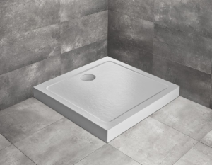 PROMOCJA Radaway Doros C Compact Stone brodzik kwadratowy 90x90x11,5 cm biały