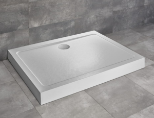 PROMOCJA Radaway Doros D Compact Stone Brodzik prostokątny 100x90x11,5 cm biały