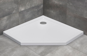 PROMOCJA Radaway Doros Plus PT Brodzik pięciokątny 100x100 cm wys. 4 cm