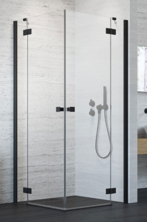 PROMOCJA Radaway Essenza Black KDD Kabina prostokątna 100Lx90R profil czarny