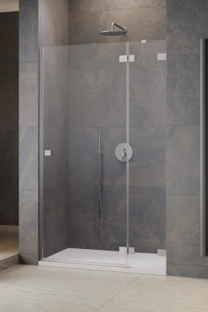 PROMOCJA Radaway Essenza Pro BRUSHED NICKEL DWJ Drzwi prysznicowe prawe 120 cm (119,2-120,8 cm) nikiel szczotkowany