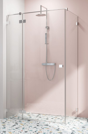 PROMOCJA Radaway Essenza Pro KDJ Kabina kwadratowa drzwi lewe 90x90 cm profil chrom