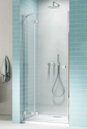 PROMOCJA Radaway Essenza Pro DWJ drzwi do wnęki 90 cm (89,2-90,8) Lewe Chrom/Przejrzyste